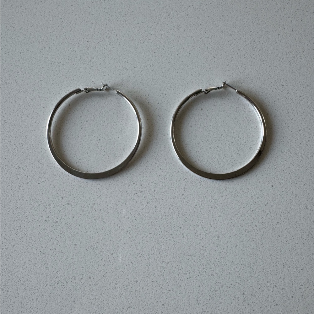 Sterling Silver Women’s Hoop Earrings - Ralph Lauren